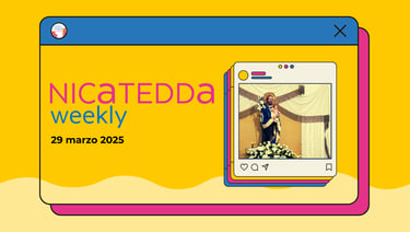 copertina della newsletter di alex borsci nicatedda weekly che si occupa di politica a monteparano, taranto e puglia