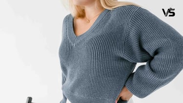 v-neck sweater