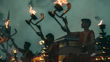 Morning Ganga Aarti