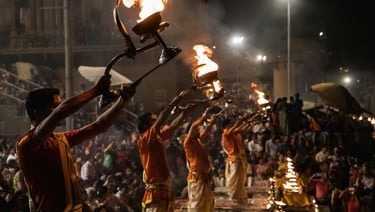 Dashashwamedh Ghat Ganga Aarti View