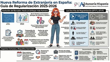Guía de la Regularización Masiva en España 2026. Segundo Borrador
