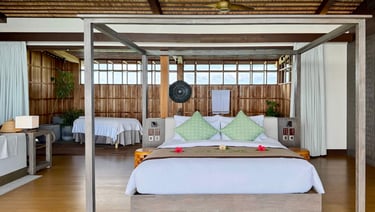 kudadoo maldives villa bedroom