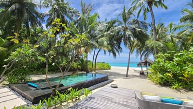 One & Only Reethi Rah Maldives beach villa