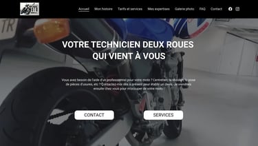 Mon garage moto à domicile