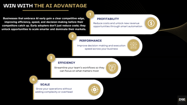 AI transformation services for businesses in the US and UAE to boost efficiency, automate workflows,