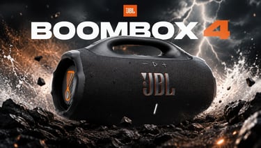 JBL BOOMBOX 4 La puissance a l'état Brut