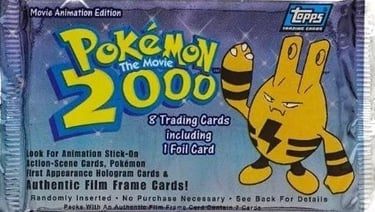 Booster pack Topps Pokémon The Movie 2000 Elekid