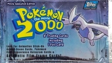 Booster pack Topps Pokémon The Movie 2000 Lugia