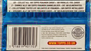 Booster topps série 2 back