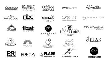 Highlights of brands and businesses Diana Rain partnered with as part of her 20-year branding