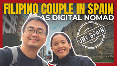 Filipino Couple Living as Digital Nomad in Spain