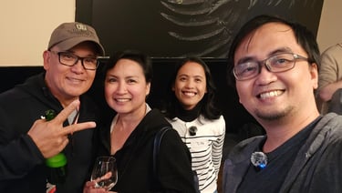 The first time we attended the monthly meet-up and we met this couple from Canada