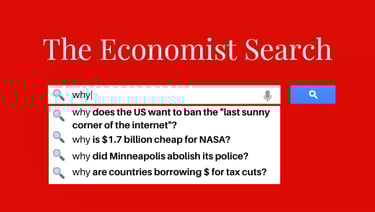 The Economist Search tool