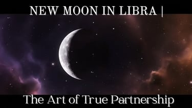 New Moon in Libra
