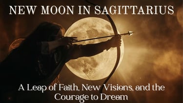 New Moon in Sagittarius | December 19, 2025