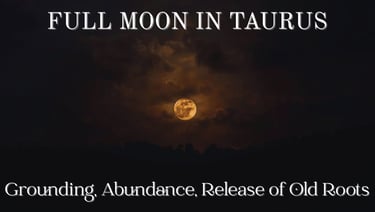 Full Moon in Taurus – November 5, 2025