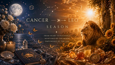 The Shift from Cancer Season to Leo Season
