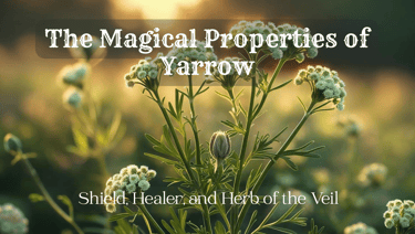 the magical properties of yarrow