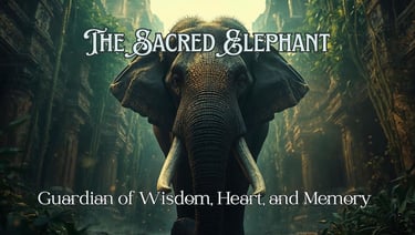 The Sacred Elephant: Guardian of Wisdom, Heart, and Memory