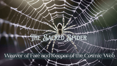 The Sacred Spider in Spirit Animal lore