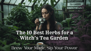 The 10 Best Herbs for a Witch’s Tea Garden — Brew Your Magic, Sip Your Power