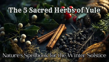 The 5 Sacred Herbs of Yule