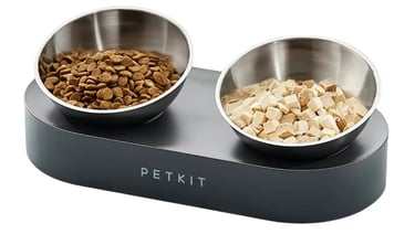 Petkit Pet raised tiled stainless steel bowls