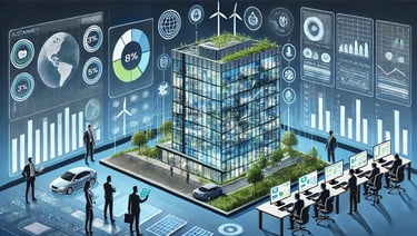 digital twins for business carbon footprint simulations