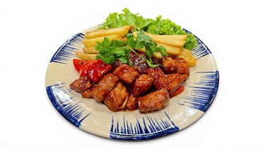 Bò lúc lắc ngon tại Ốc Dì Toàn - Top 1 quán ốc ngon quận Gò Vấp