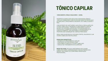 TÔNICO CAPILAR INTENSE HAIR