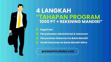 1000 PT Proneur Business Incubator