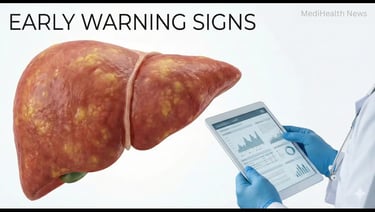 A human liver with early Non-Alcoholic Fatty Liver Disease signs (mild yellow fat deposits)