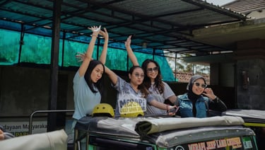 Basecamp Merapi Jeep Lava Tour sebagai titik awal rute wisata Jeep Merapi
