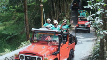 Pengalaman offroad seru saat mengikuti wisata Jeep Merapi Kaliurang