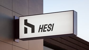 Lightbox sign HESI