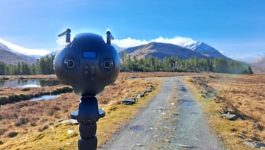 VR in the mountains