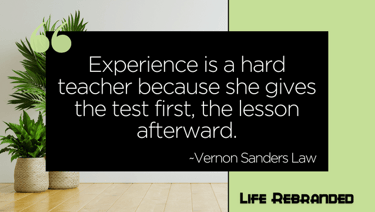Inspirational Quote from Vernon Sanders Law