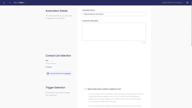 Automation workflow