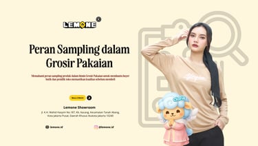 Peran Sampling dalam Grosir Pakaian