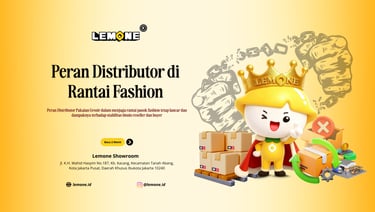 Peran Distributor di Rantai Fashion