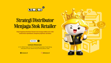 Strategi Distributor Menjaga Stok Retailer