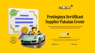 Pentingnya Sertifikasi Supplier Pakaian Grosir