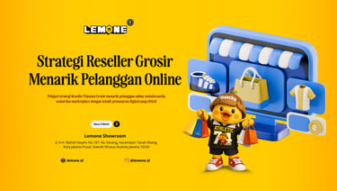 Strategi Reseller Pakaian Grosir Menarik Pelanggan Online