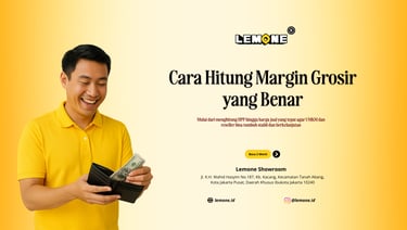 Cara Hitung Margin Grosir yang Benar