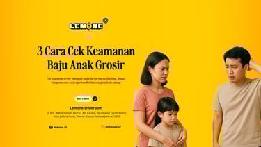 3 Cara Cek Keamanan Baju Anak Grosir