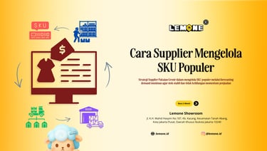 Cara Supplier Mengelola SKU Populer