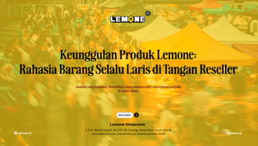 Keunggulan Produk Lemone Indonesia