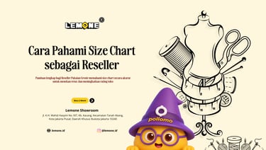 Cara Pahami Size Chart sebagai Reseller