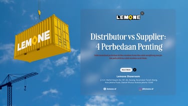 Distributor vs Supplier: 4 Perbedaan Penting