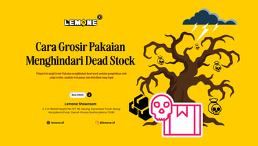 Cara Grosir Pakaian Menghindari Dead Stock